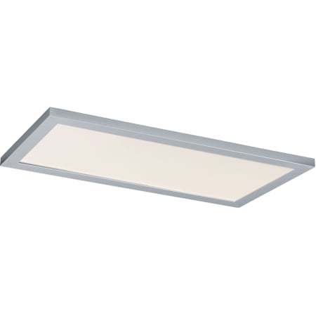 Maxim Sky 11-3/4" Wide Rectangle Switchable Color Temperature LED Panel - 5CCT Brushed Aluminum