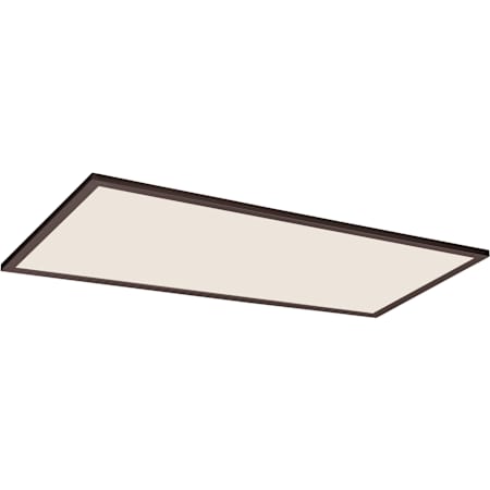 Maxim Sky 23-1/2" Wide Rectangle Switchable Color Temperature LED Panel - 5CCT Bronze