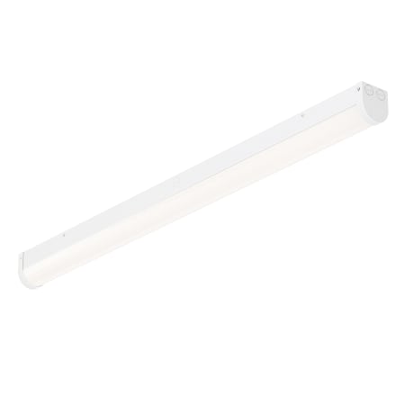 Maxim Workshop 48" Wide LED Flush Mount Ceiling Fixture White