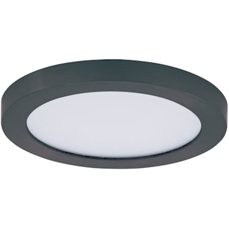 Maxim Chip 5-1/2" Wide LED Flush Mount Ceiling Fixture Black