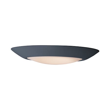 Maxim Diverse 1-1/4" Tall LED Flush Mount Bowl Ceiling Fixture Black