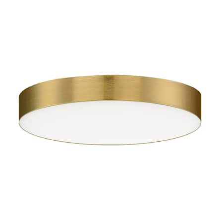 Maxim Trim 5" Wide Flush Mount Ceiling Fixture Satin Brass