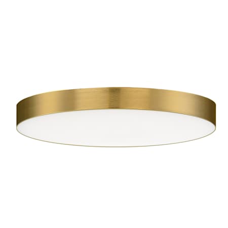 Maxim Trim 7" Wide Flush Mount Ceiling Fixture Satin Brass