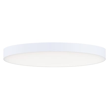 Maxim Trim 9" Wide Integrated LED Flush Mount Ceiling Fixture White