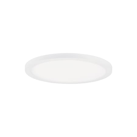 Maxim Chip 5" Wide LED Flush Mount Ceiling Fixture White
