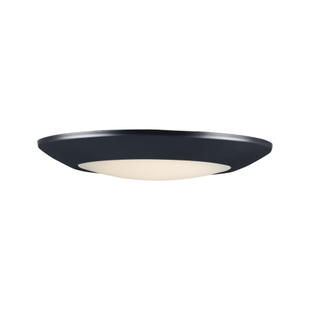 Maxim Diverse 9" Wide LED Flush Mount Bowl Ceiling Fixture Black