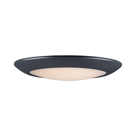 Maxim Diverse 13" Wide LED Flush Mount Bowl Ceiling Fixture Black