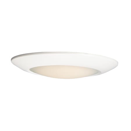 Maxim Diverse 13" Wide LED Flush Mount Bowl Ceiling Fixture - 4000K White
