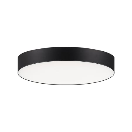 Maxim Trim 7" Wide LED Flush Mount Ceiling Fixture Black