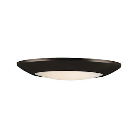 Maxim Diverse 9" Wide LED Flush Mount Bowl Ceiling Fixture - 3000K Bronze