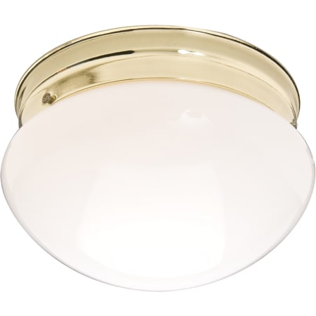 Maxim Essentials 7" Wide 1 Light Ceiling Light Polished Brass