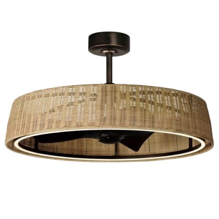 Maxim Tulum 35.75" 3 Blade Indoor / Outdoor LED Ceiling Fan Dark Bronze