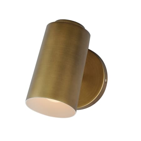Maxim SpotLight 7" Tall LED Outdoor Wall Sconce Natural Aged Brass