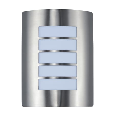 Maxim View Single Light 11" Tall LED Outdoor Wall Sconce Stainless Steel