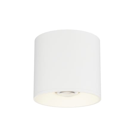 Maxim Stout 5" Wide Flush Mount Ceiling Fixture White