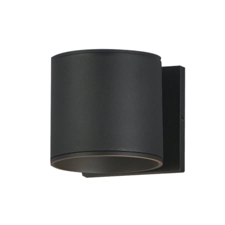 Maxim Stout 5" Tall LED Outdoor Wall Sconce - 3000K, 2170 Lumens, 90 CRI Black