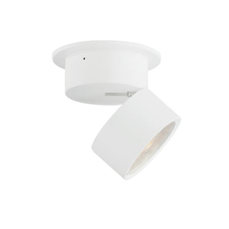 Maxim Swinger 6" Wide LED Semi-Flush Ceiling Fixture - 3000K, 1790 Lumens, 90 CRI White