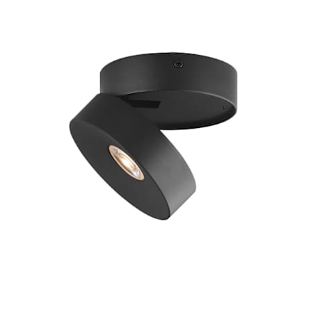 Maxim Swinger 5" Wide LED Flush Mount Ceiling Fixture Black