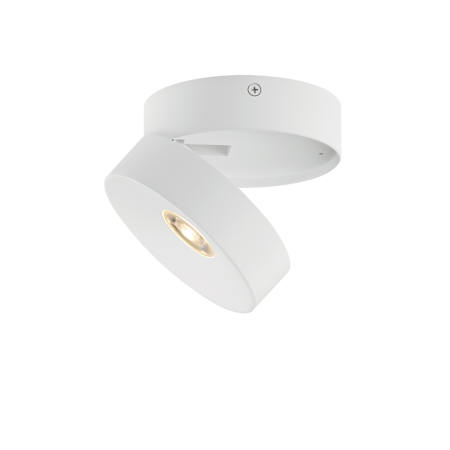 Maxim Swinger 5" Wide LED Flush Mount Ceiling Fixture White