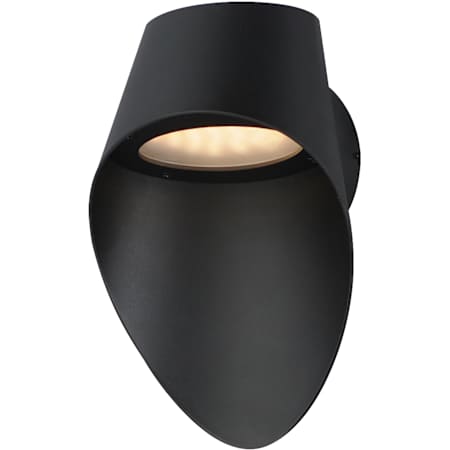 Maxim Cape 10" Tall ADA Compliant LED Outdoor Wall Sconce Black
