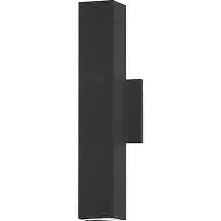 Maxim Culvert 15" Tall ADA Compliant LED Outdoor Wall Sconce Black