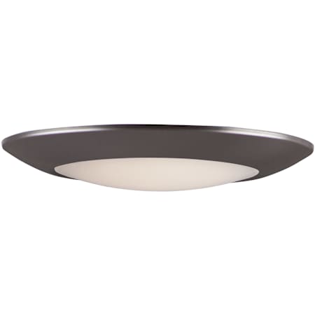 Maxim Diverse 8" Wide LED Flush Mount Bowl Outdoor Ceiling Fixture -3000K Bronze