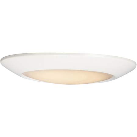 Maxim Diverse 8" Wide LED Flush Mount Bowl Ceiling Fixture -4000K White