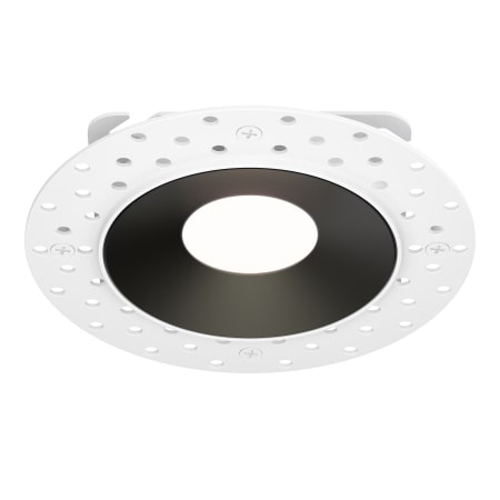 Maxim Crisp 4-1/2" Integrated LED Open Recessed Trim Black