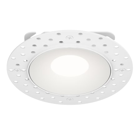 Maxim Crisp 4-1/2" Integrated LED Open Recessed Trim White