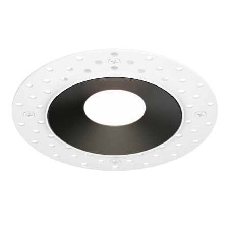 Maxim Crisp 4-1/2" Integrated LED Adjustable Color Temperature Open Recessed Trim Black