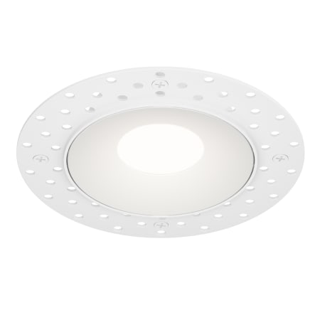 Maxim Crisp 4-1/2" Integrated LED Adjustable Color Temperature Open Recessed Trim White