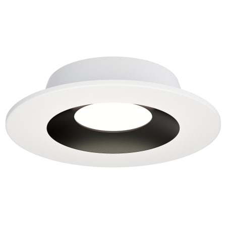 Maxim Crisp 4-1/2" Integrated LED Reflector Recessed Trim White / Black