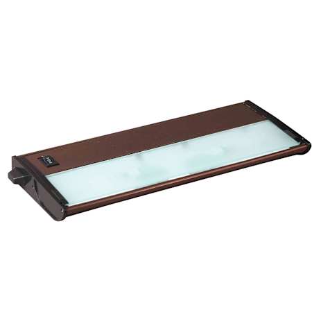 Maxim 13" 2 Light Linkable Xenon Under Cabinet Light from the CounterMax Collection Metallic Bronze