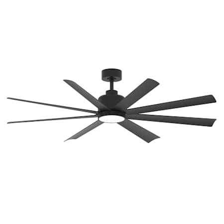 Maxim Condor 65" 8 Blade Indoor / Outdoor Ceiling Fan Black