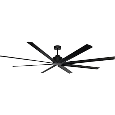 Maxim Condor 84" 8 Blade Indoor / Outdoor Ceiling Fan Black