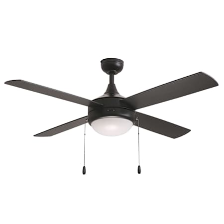 Maxim Quattro 52" 4 Blade Indoor LED Ceiling Fan Black
