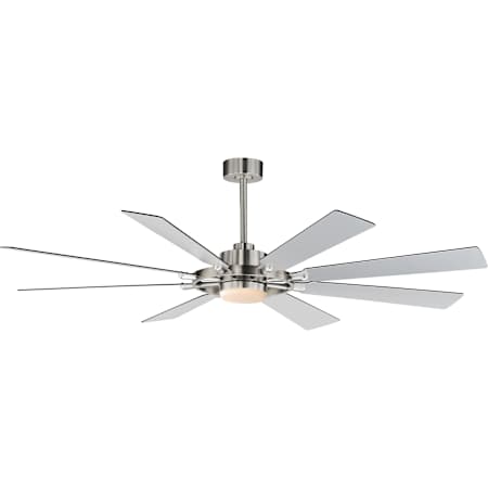 Maxim Helm 72" 8 Blade Indoor LED Ceiling Fan Satin Nickel