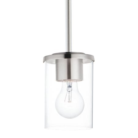 Maxim Corona 5" Wide Mini Pendant Satin Nickel