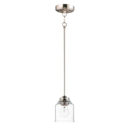 Maxim Acadia 5" Wide Mini Pendant Satin Nickel