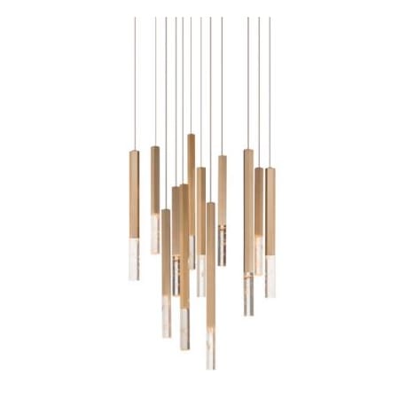 Maxim Diaphane 12 Light 28" Wide LED Pendant Gold