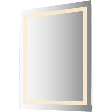 Maxim Project Mirror 30"W x 36"H Rectangular Flat Frameless Wall Mounted Bathroom Mirror with Perimeter Frontlit LED Lighting Mirror