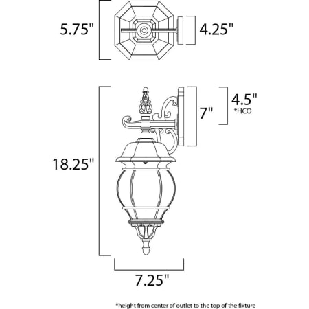 Maxim-MX 1030-Line Drawing