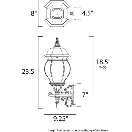 Maxim-MX 1033-Line Drawing