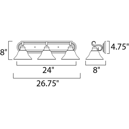 Maxim-MX 8023-Line Drawing