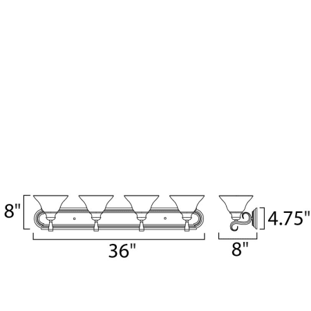 Maxim-MX 8024-Line Drawing