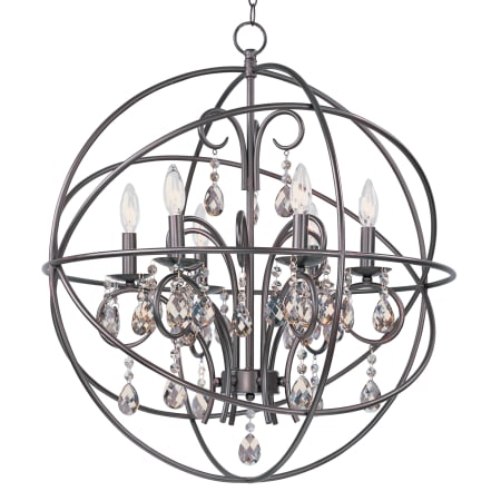 Maxim Orbit 25" Wide 6 Light Chandelier Oil Rubbed Bronze
