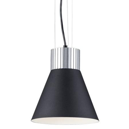 Maxim Storehouse 9" Wide LED Mini Pendant Satin Aluminum / Black