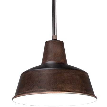 Maxim Pier M Single Light 8-1/4" Wide Outdoor Warehouse Pendant Empire Bronze