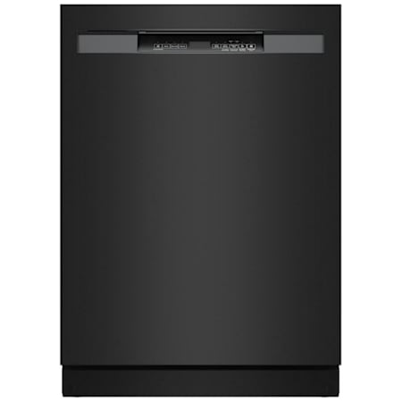 Maytag 24 Inch Wide 14 Place Setting Built-In Front Control Dishwasher with Heated Dry and PowerBlast Cycle Black