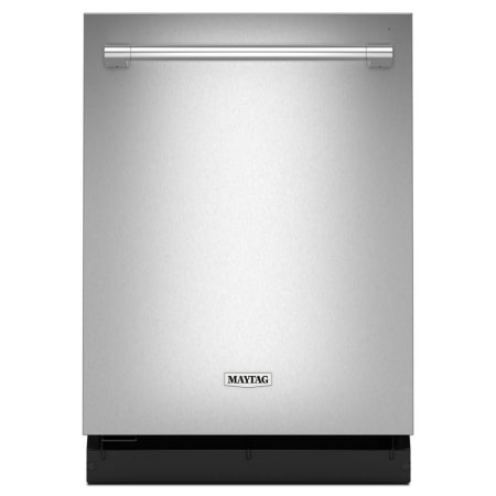 Maytag 24 Inch Wide Built-In Fingerprint Resistant Top Control Dishwasher with Cycle Memory and Overfill Detect Fingerprint Resistant Stainless Steel